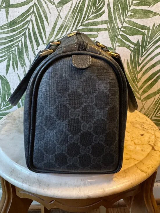 Vintage Gucci GG Monogram Canvas Boston Bag - Picture 6 of 13